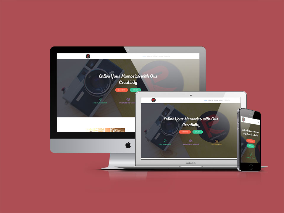 Red Feather Studios - Wordpress | Portfolio | Lucid Edge Tech Serv
